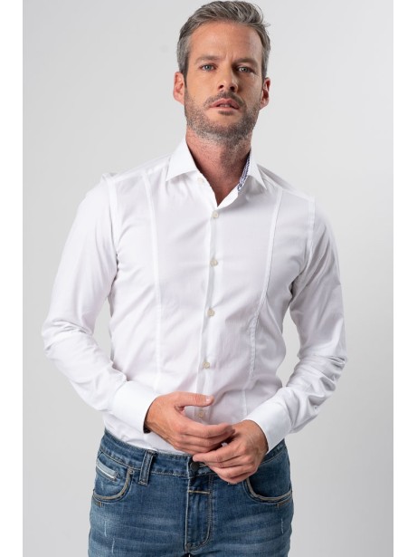 Camicia uomo tinta unita 2