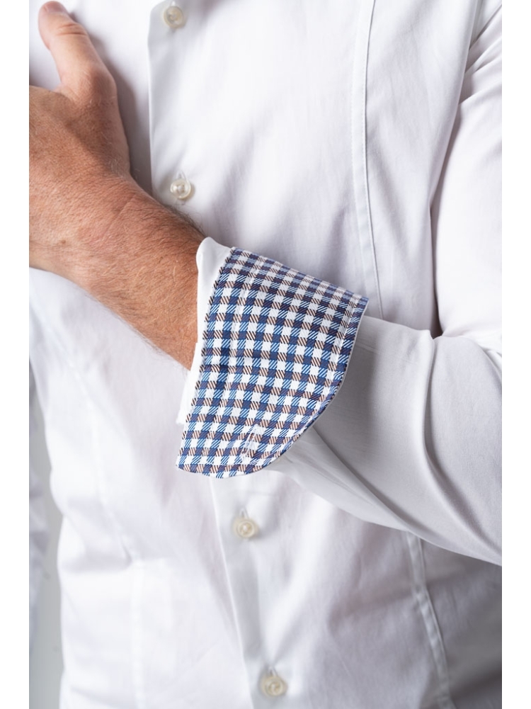 Camicia uomo tinta unita