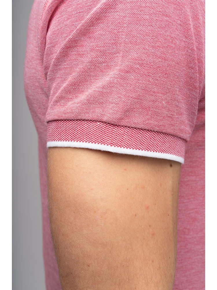 Polo uomo in cotone melange