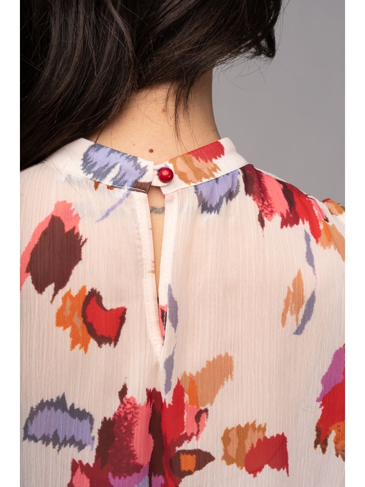 Blusa donna smanicata