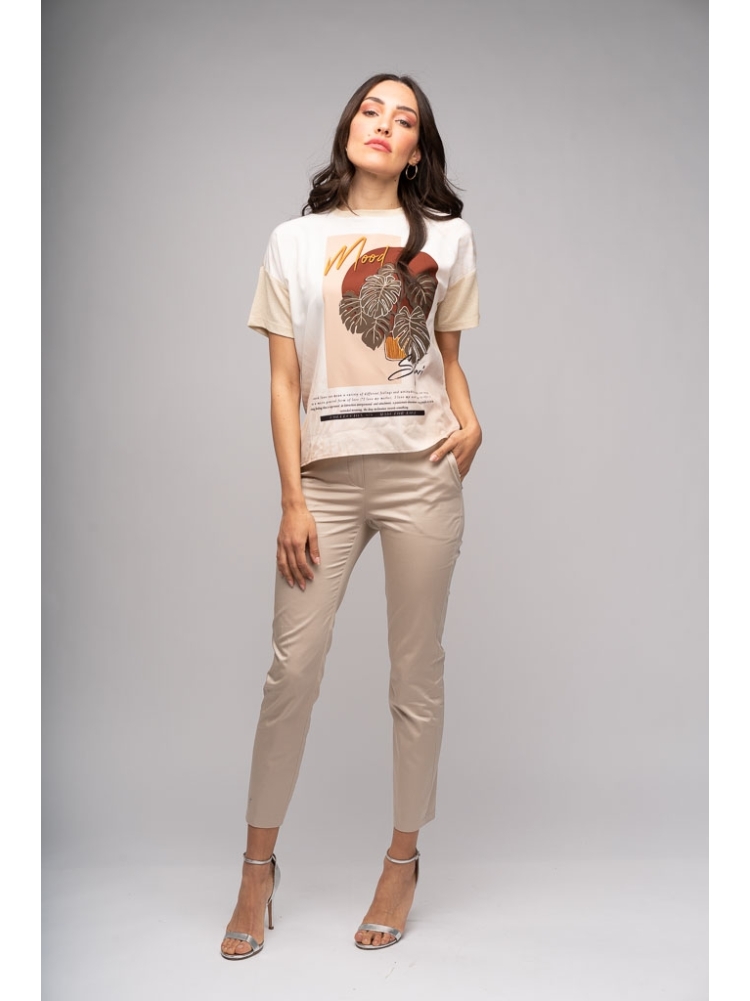 T-shirt donna stampata