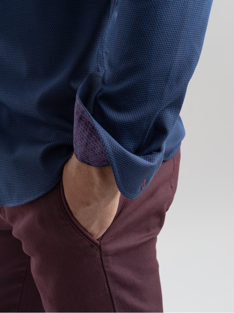 Camicia uomo tinta unita tessuto...