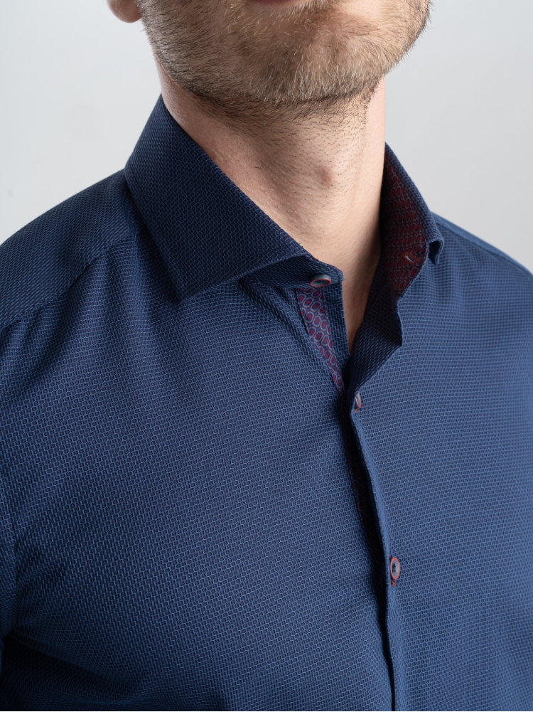 Camicia uomo tinta unita tessuto...