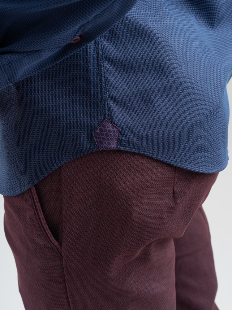 Camicia uomo tinta unita tessuto...