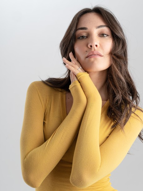 Maglia donna scollo V 2