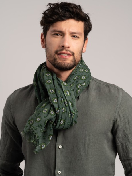 Sciarpa fantasia geometrica