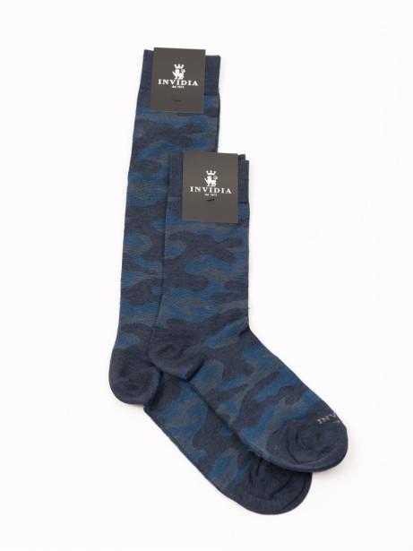 Calze uomo in cotone camouflage