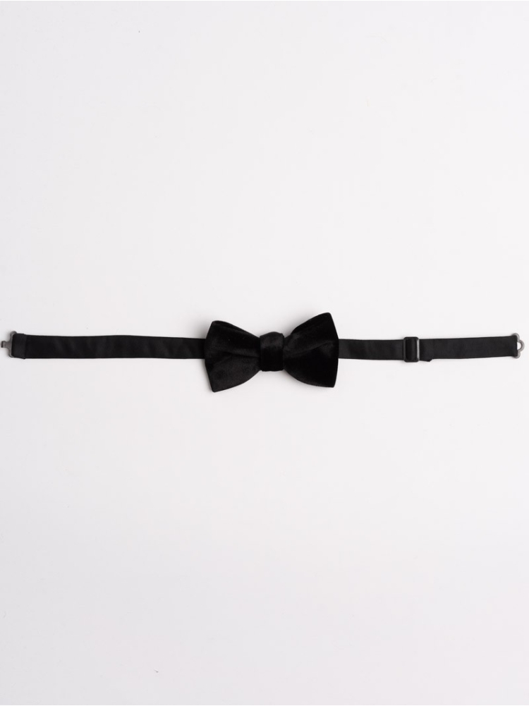 Papillon in velluto liscio