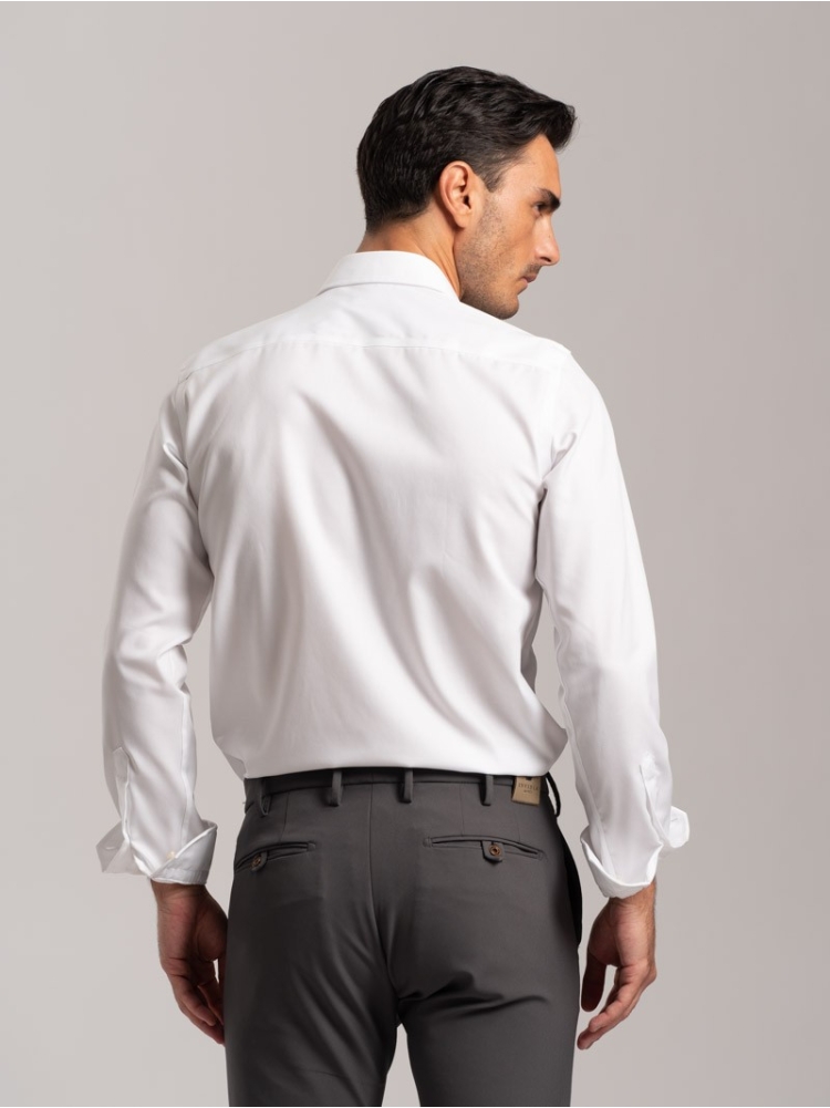 Camicia uomo No-Stiro tinta unita...