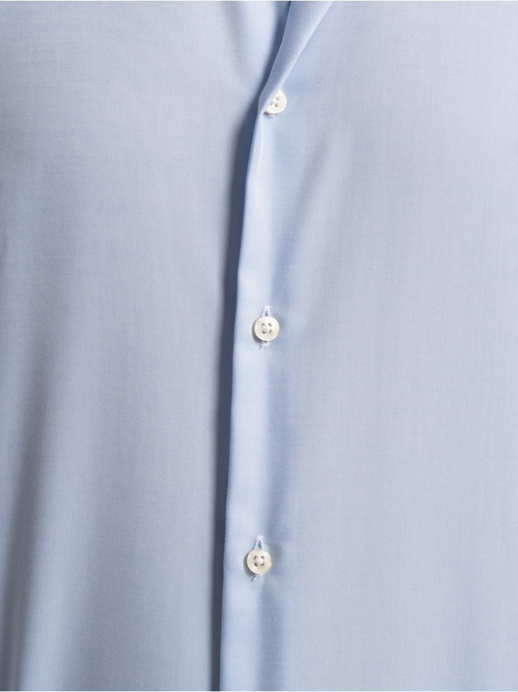 Camicia uomo No-Stiro tinta unita in...