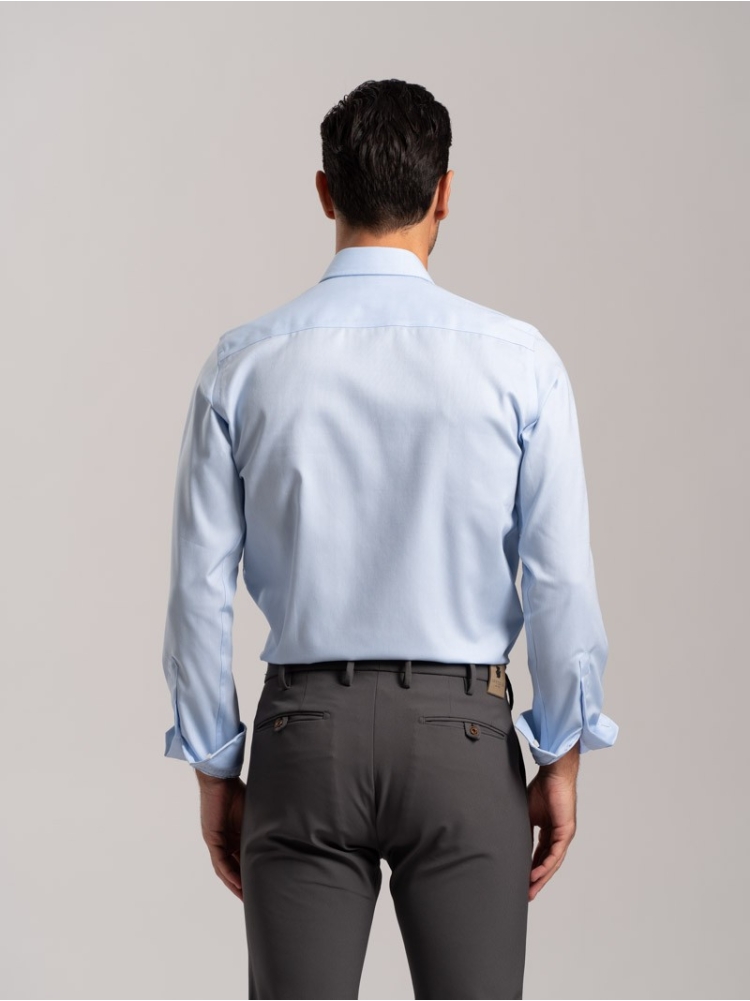 Camicia uomo No-Stiro tinta unita...