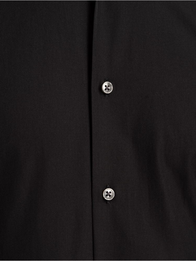 Camicia uomo tinta unita in popeline...