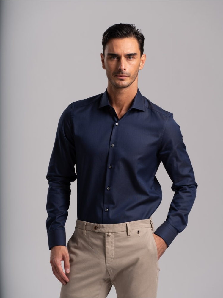 Camicia uomo tinta unita in giro...