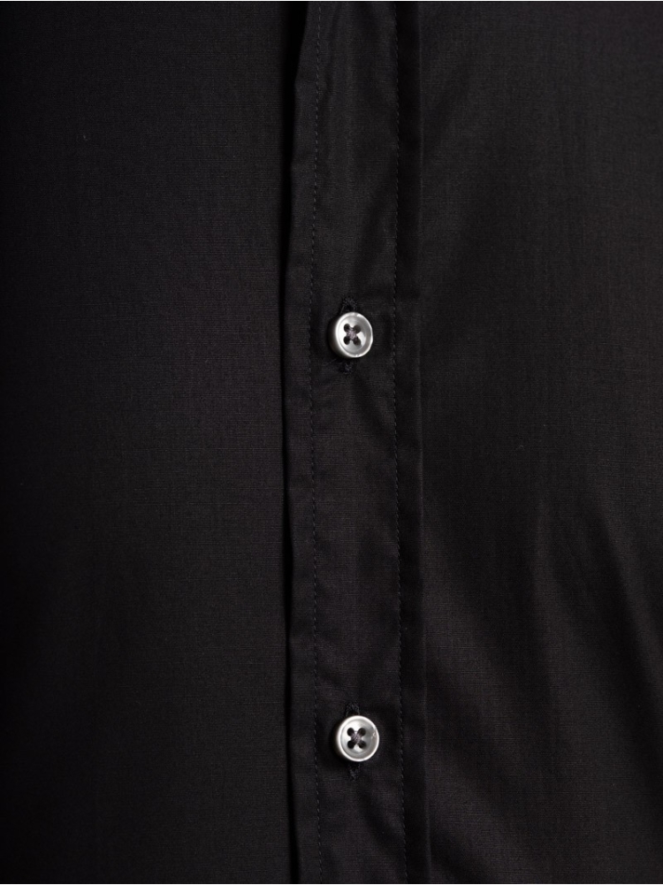 Camicia uomo tinta unita in popeline...