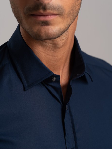 Camicia uomo tinta unita in... 2