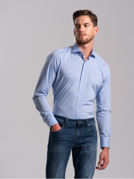 Camicia uomo tinta unita...