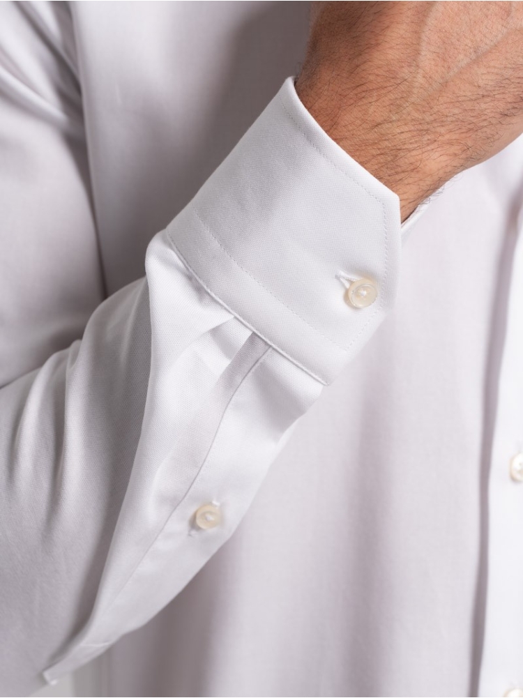 Camicia uomo tinta unita in cotone...