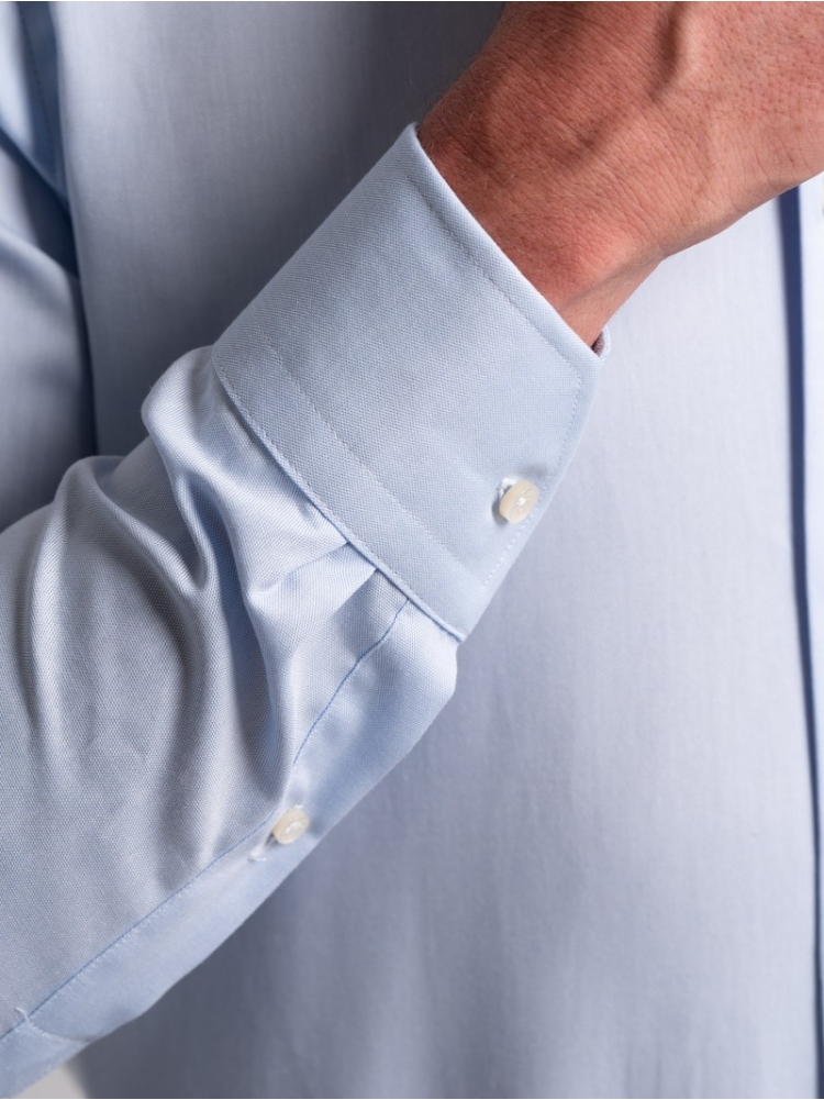 Camicia uomo tinta unita in cotone...