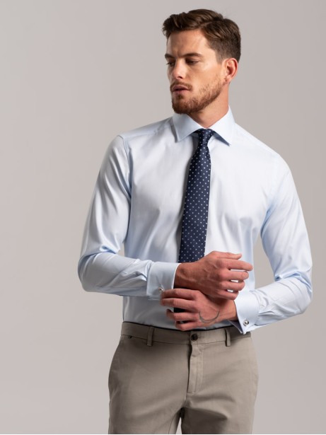 Camicia uomo polso doppio...