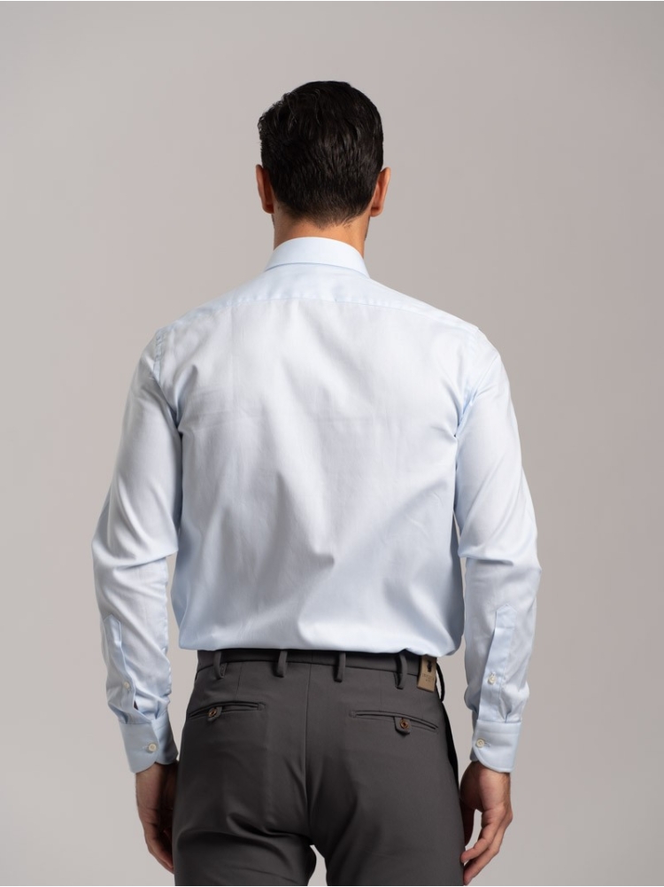 Camicia uomo tinta unita regular fit...