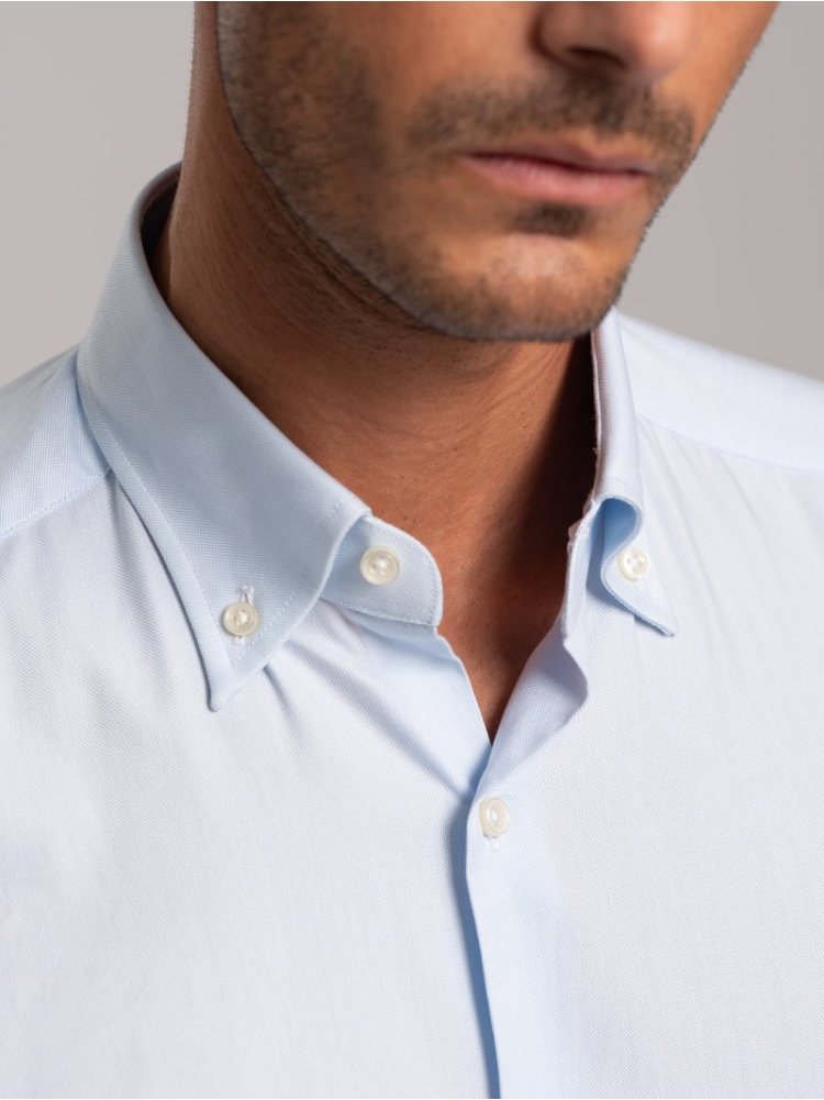 Camicia uomo tinta unita regular fit...