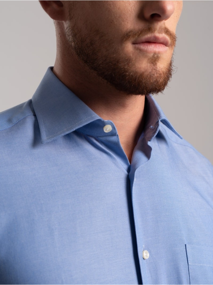 Camicia uomo tinta unita regular fit...