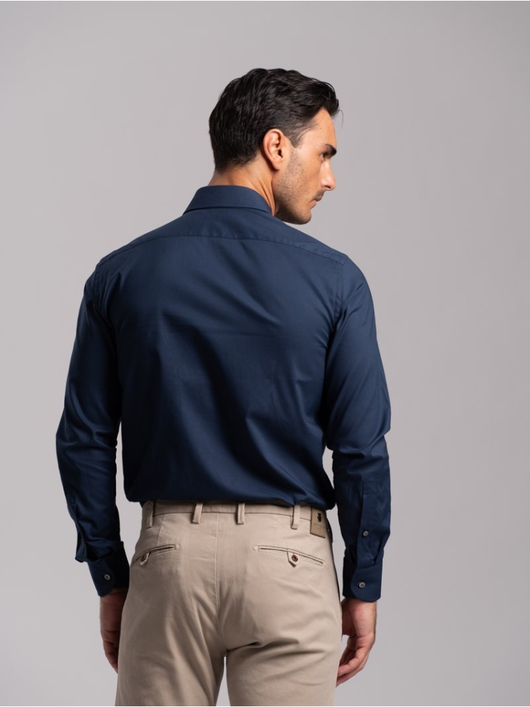 Camicia uomo tinta unita regular fit...