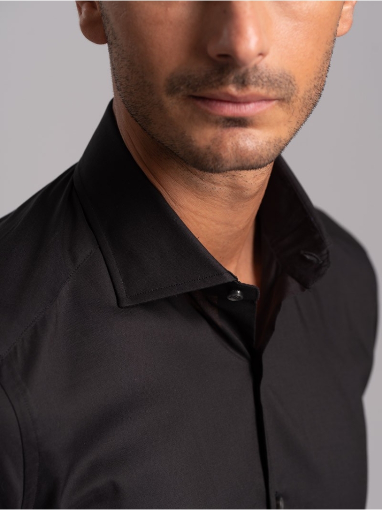 Camicia uomo tinta unita regular fit...