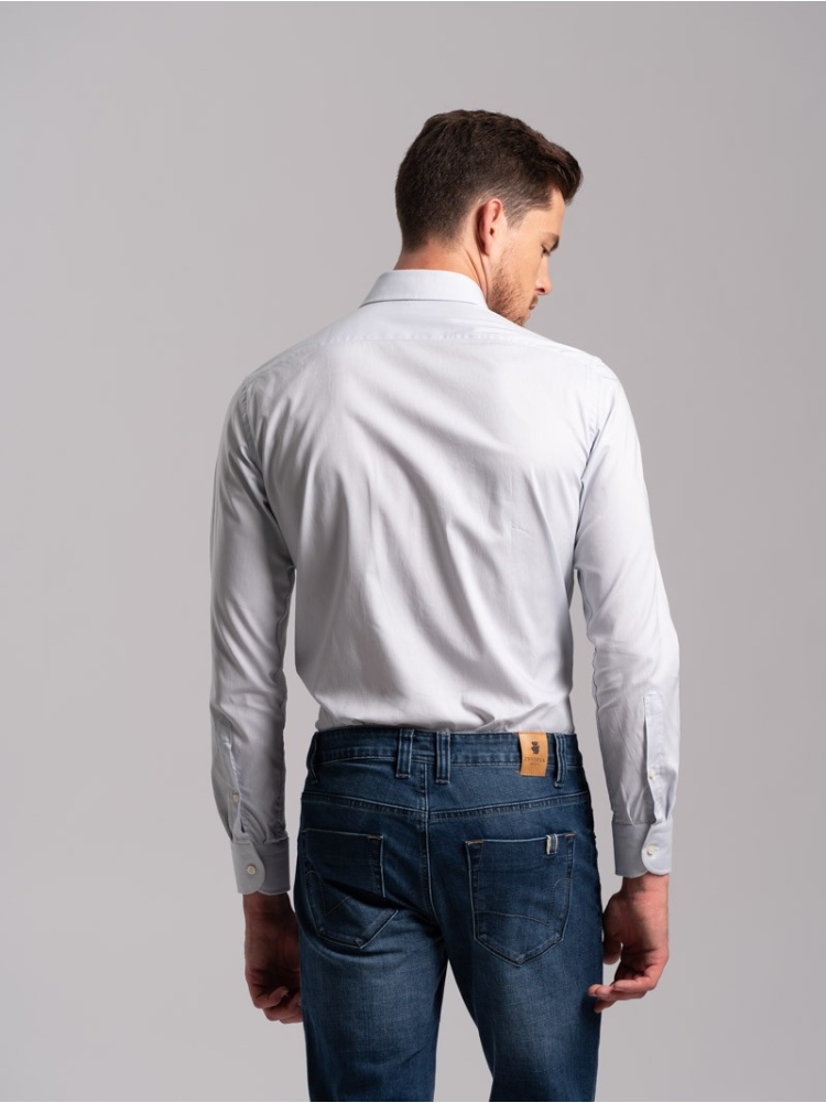 Camicia uomo tinta unita regular fit...