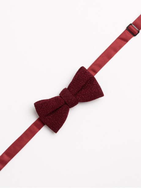 Papillon in velluto operato...