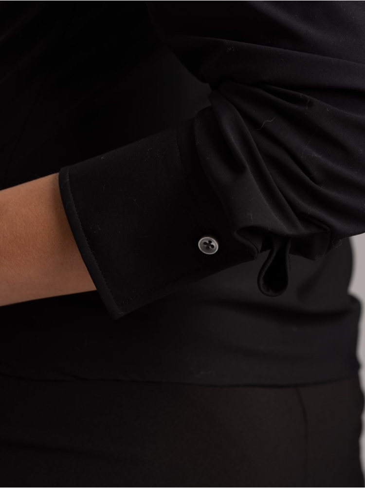 Camicia donna tinta unita in tessuto Tecno