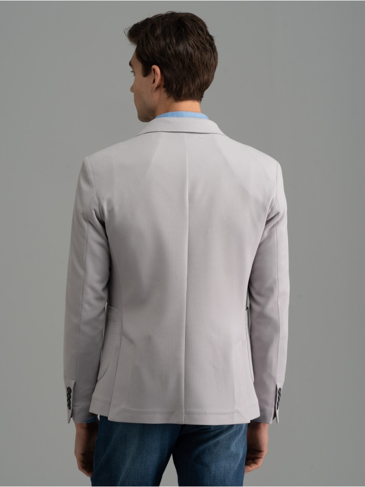 Giacca uomo in tessuto armaturato