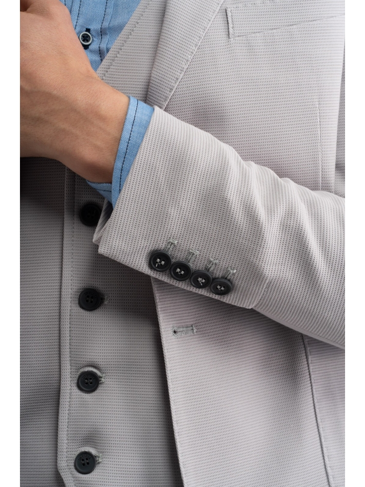 Giacca uomo in tessuto armaturato