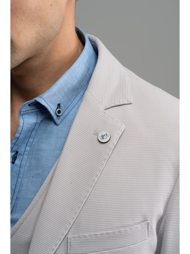 Giacca uomo in tessuto armaturato