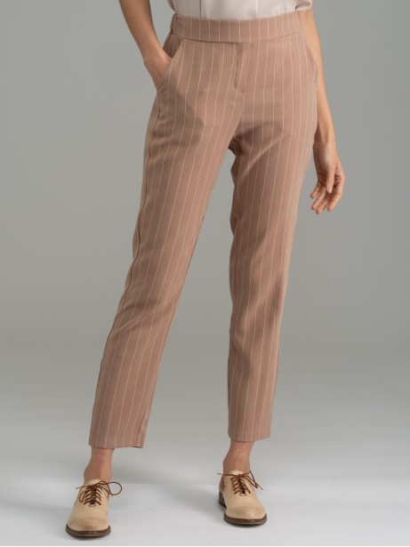 Pantalone donna gessato 2