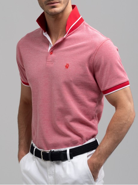 Cintura uomo elastico blu con finali in pelle 2