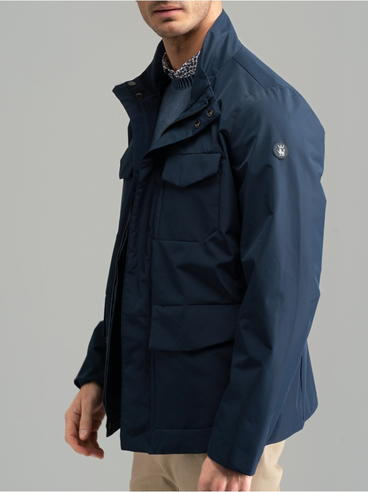 Giubbino uomo modello Field Jacket a 4 tasche
