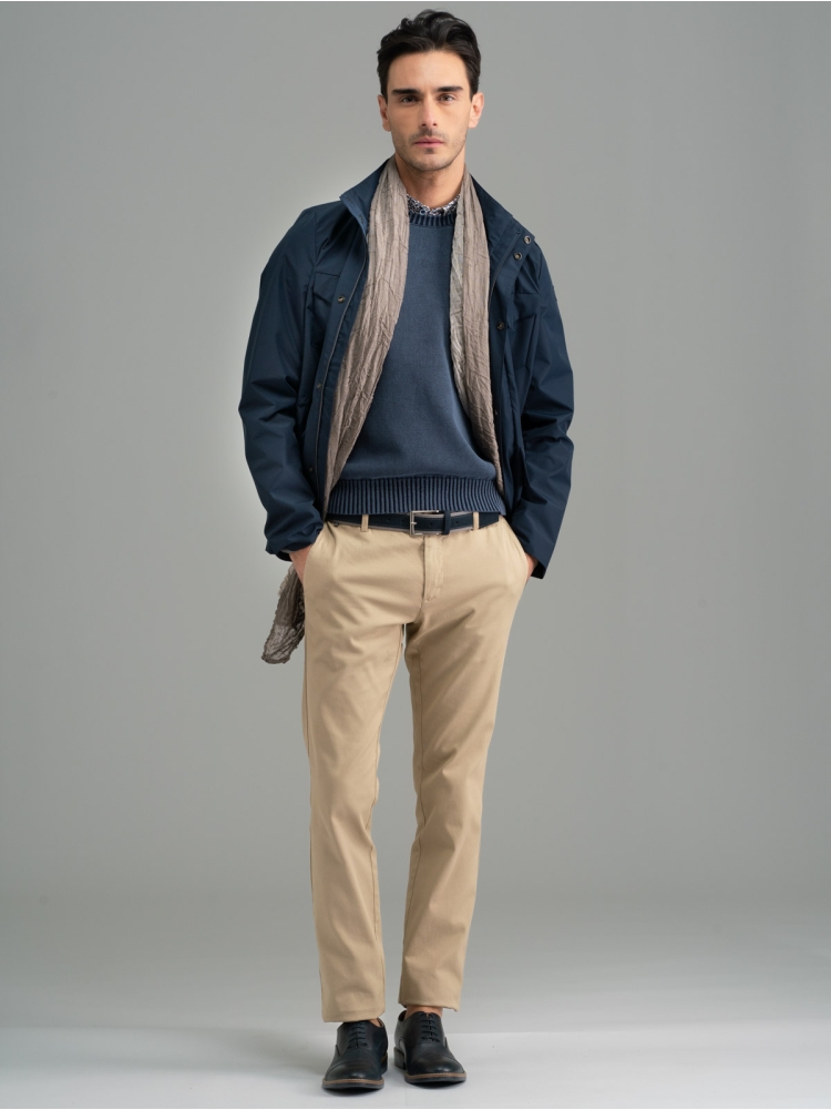 Giubbino uomo modello Field Jacket a 4 tasche