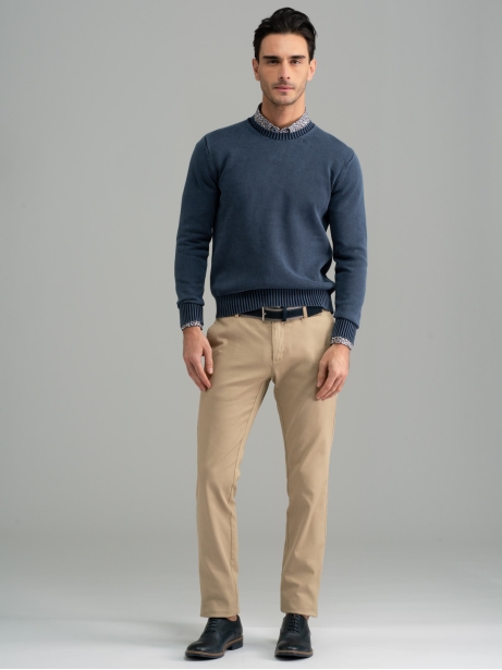 Maglia uomo girocollo effetto Old 2