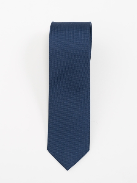 Cravatta uomo tinta unita pala normale 2