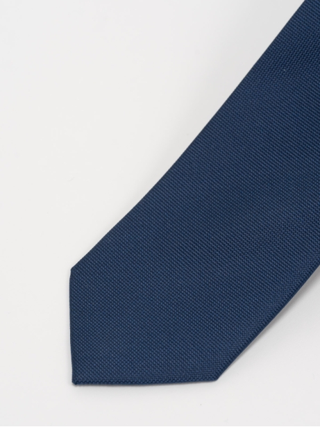 Cravatta uomo tinta unita pala normale