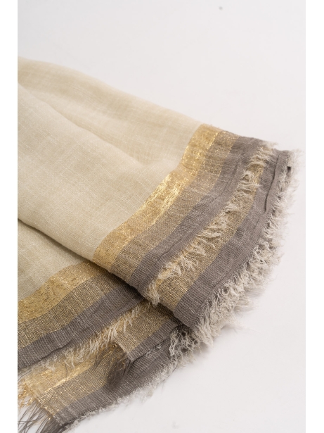 Sciarpa donna con inserto lurex 2