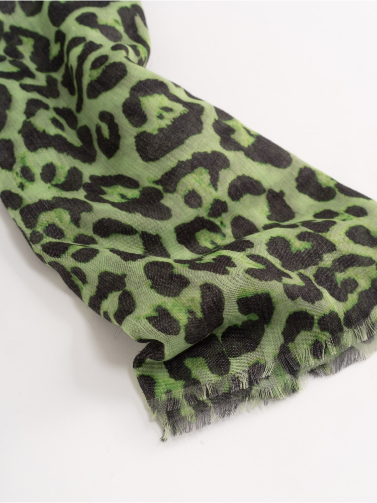 Sciarpa donna stampa animalier
