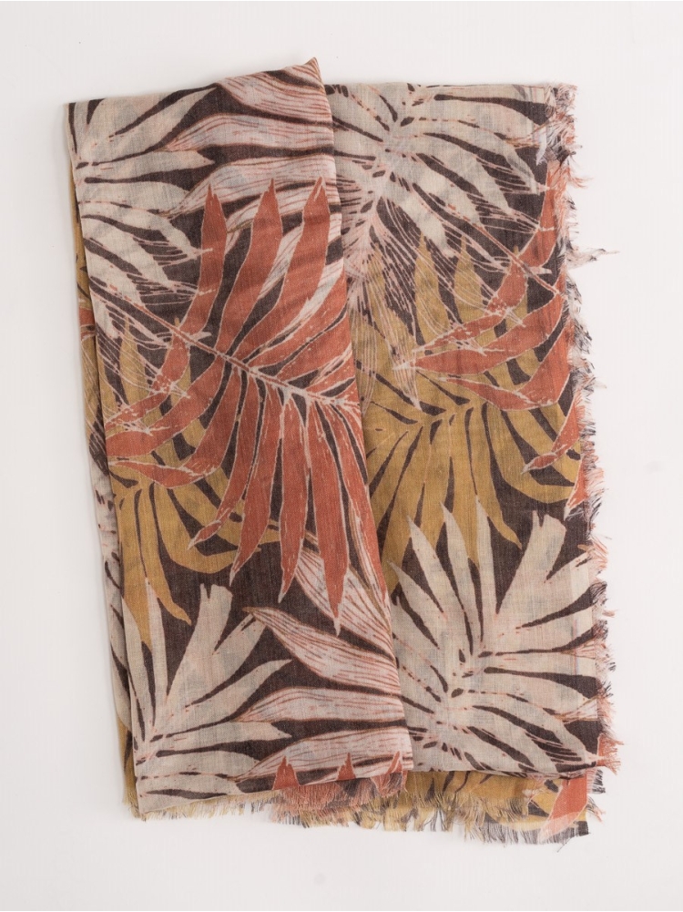 Sciarpa donna stampa giungla