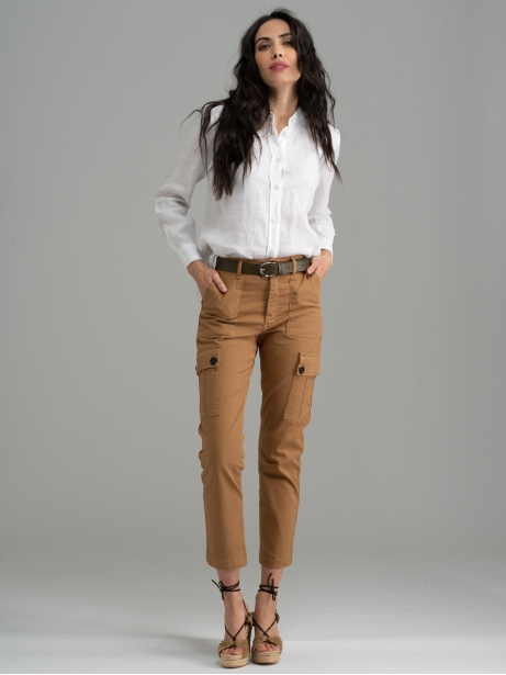 Camicia donna in lino tinto capo 2