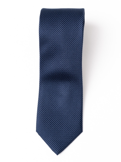 Cravatta uomo in seta operata bicolore