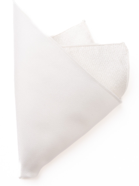 Pochette uomo in gabardina di seta tinta unita 2