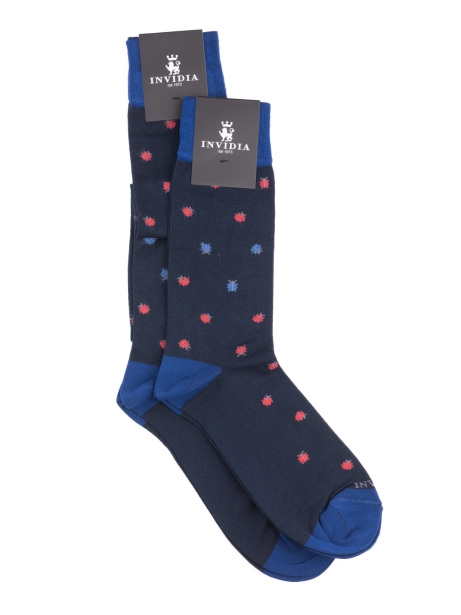 Calza uomo disegno coccinella