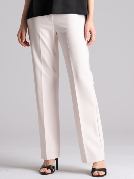 Pantalone donna a gamba dritta e cintura alta 2