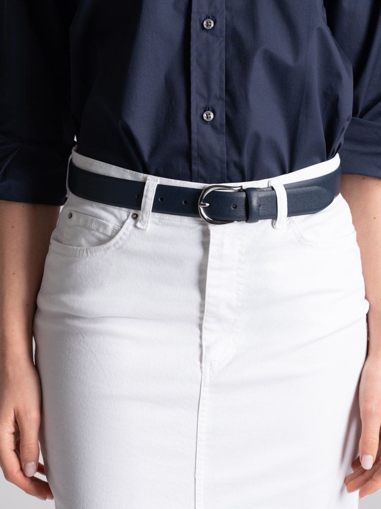 Gonna donna lunga con spacco davanti taglio jeans